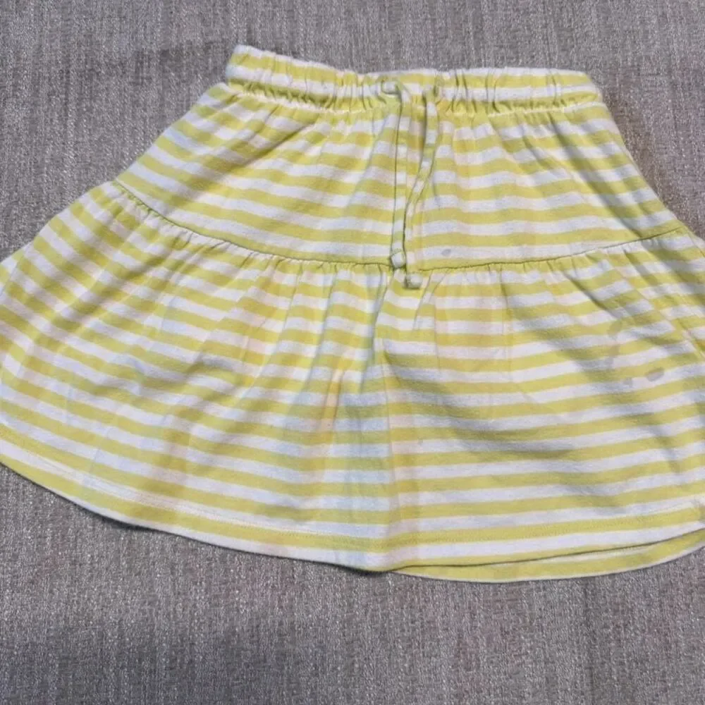 Old Navy 3T Girls Skorts Yellow Green